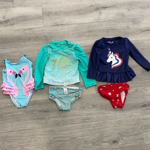 2t bathing suit lot - all 3 included !